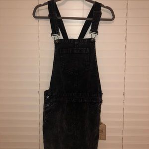 True Craft Overall Mini Dress